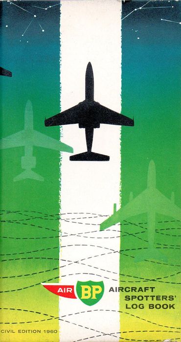 Air BP Aircraft Spotters Logbook 1960