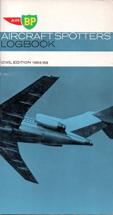 Air BP Aircraft Spotters Log Book Civil Edition 1964/1965