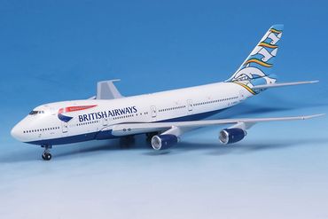 Boeing 747-236B British Airways G-BDXD "Blue Poole" Big Bird 400