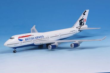 Boeing 747-436 British Airways G-BNLR "Rendezvous" Gemini Jets 400