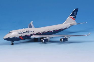 Boeing 747-436 British Airways G-BNLY "Landor Retro 100 years" Gemini Jets 400