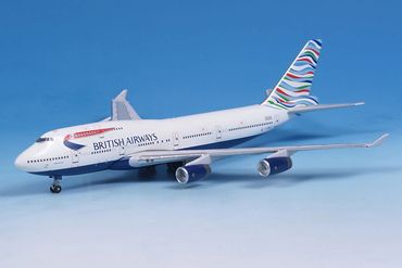 Boeing 747-436 British Airways G-BNLV "Waves of the City" Big Bird 400