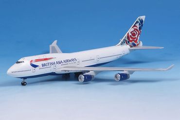 Boeing 747-436 British Asia Airways G-CIVB "Chelsea Rose" Gemini Jets 400