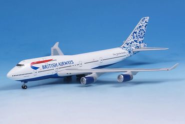 Boeing 747-436 British Airways G-CIVN "Delftblue Daybreak" Gemini Jets 400