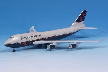 Boeing 747-436 British Asia Airways G-CIVA Gemini Jets 400