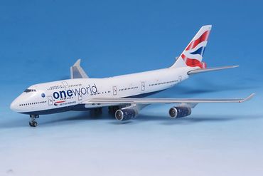 Boeing 747-436 British Airways G-CIVP "One World" Gemini Jets 400