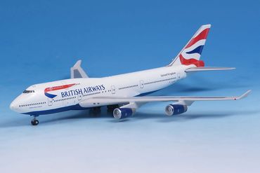 Boeing 747-436 British Airways G-CIVX "Union Flag" Gemini Jets 400