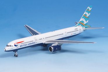 Boeing 757-200 British Airways G-BIKA "Blue Poole" NG Models