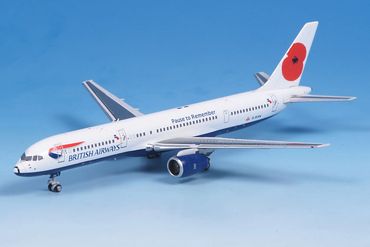 Boeing 757-200 British Airways G-BIKW "Poppy" NG Models