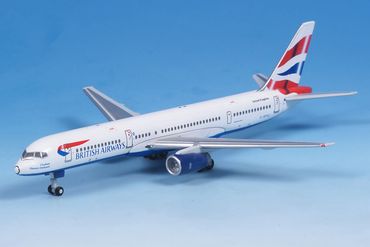 Boeing 757-200 British Airways G-BPEJ "Union Flag" Gemini Jets 400