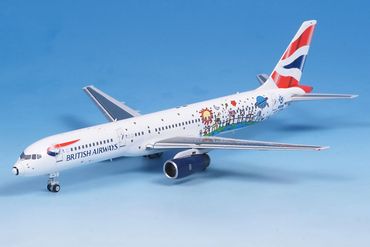 Boeing 757-200 British Airways G-CPEM "Blue Peter" NG Models