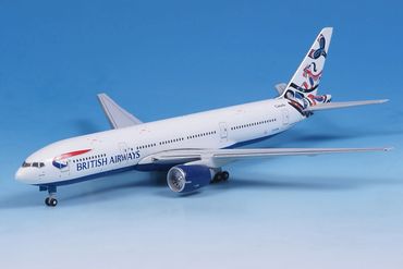 Boeing 777-200 British Airways G-VIIN "Whale Rider" Gemini Jets 400