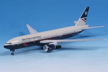 Boeing 777-200 British Airways G-ZZZA Gemini Jets 400