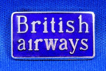 British airways Enamel Badge by Squire
