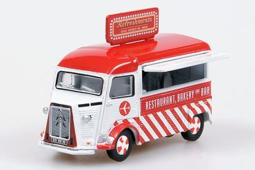 Citroen H Catering Van Jamie Oliver at Gatwick Oxford Diecast 76CIT002