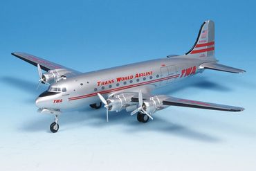 Douglas DC-4 TWA NC45341 Hobbymaster 200