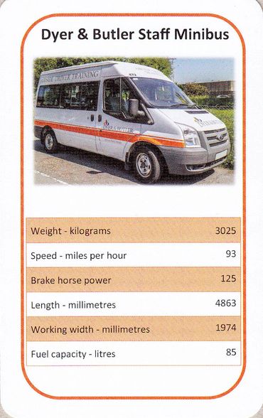 Dyer Butler Staff Minibus