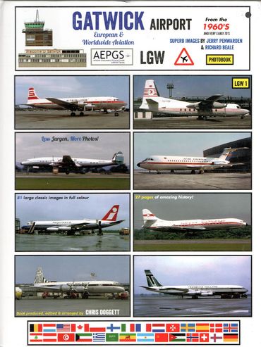 Gatwick Airport European & Worldwide Airlines from the 1960's Chris Doggett