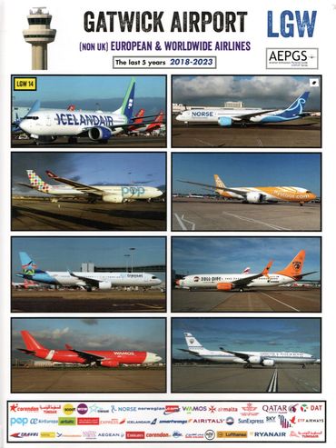 Gatwick Airport European & Worldwide Airlines 2018-2023 - Chris Doggett