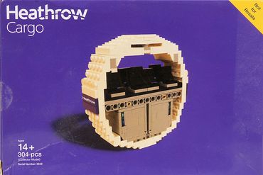 Heathrow Cargo Fuselage Lego Bricks