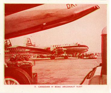 7. CANADAIR IV BOAC ARGONAUT FLEET