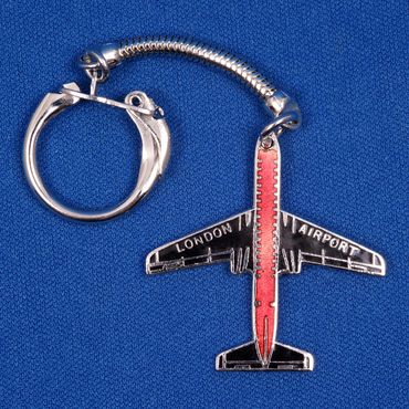 LAP Keyring Comet Red Black Squire Souvenirs