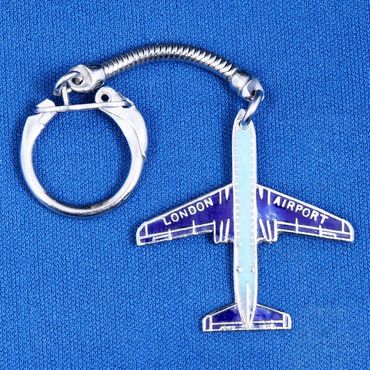 LAP Keyring Comet Blue Navy Squire Souvenirs