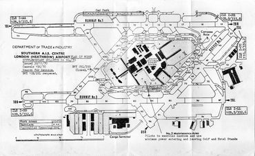 LHR Southern AIS Central Plan Of Works 1970