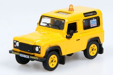 Land Rover Defender 90 RAF Flight Safety Oxford Diecast 76LRDF005