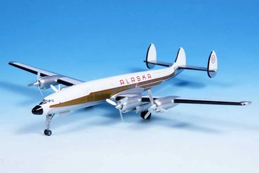 Lockheed L1649 Starliner Alaska Airlines N7316C Western ModelsCA19F