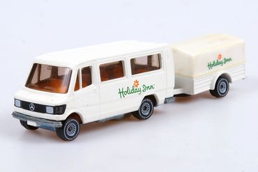 Mercedes 208 Bus Trailer Holiday Inn Siku 1918