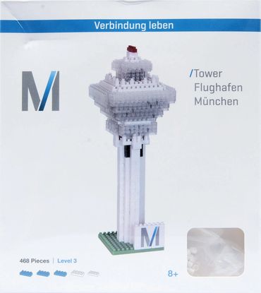 Munich Airport Tower Mini Blocks