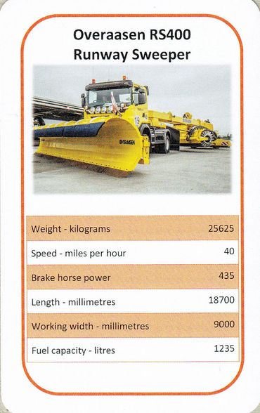 Overaasen RS400 Runway Sweeper