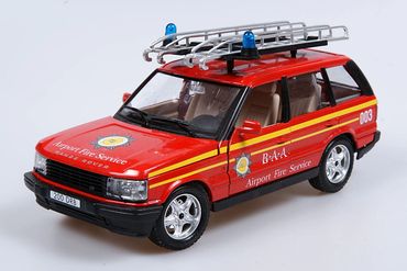 Range Rover BAA Fire Service Burago 1:26