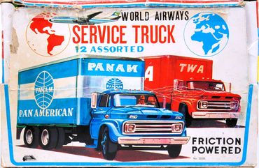 Service Truck World Airways 12 Assorted