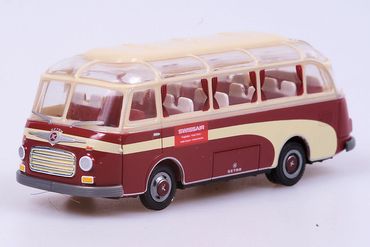 Setra S6 Swissair Brekina 95608