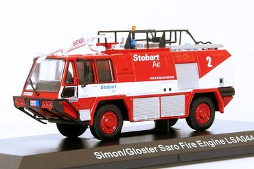 Simon/Gloster Saro Fire Engine Stobart Air Atlas Editions LSA044