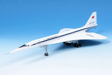 Tupolev TU-144D Aeroflot CCCP-77114 Herpa 570633