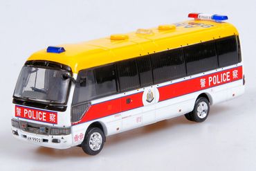 Toyota Coaster Hong Kong Police (Airport District) Tiny ATC65760