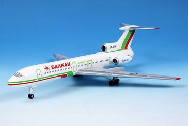 Tupolev Tu154 Balkan Bulgarian LZ-BTP Historic Aircraft Models