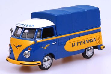 VW T1 Planenwagen Lufthansa Schuco 02596
