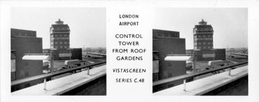 Vistascreen Control Tower from Roof Gardens