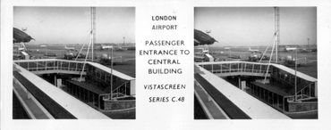 Vistascreen Passenger Entrance to Central Building