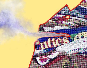 Marilyn Hill, Multi-disciplinary Artist, Digital Art, IPad Drawing,BEAST Creatures, Monsters