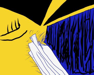 Marilyn Hill, Multi-disciplinary Artist, Digital Art, Drawing, Collage, IPad SHAPE DRAWINGS