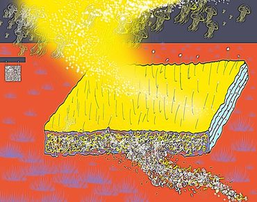 Marilyn Hill, Multi-disciplinary Artist, Digital Art, Drawing, Collage, IPad SHAPE DRAWINGS