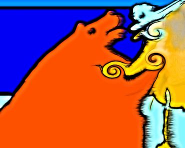 Marilyn Hill, Multi-disciplinary Artist, Digital Art, IPad Drawing,BEAST Creatures, Monsters