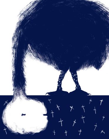 Marilyn Hill, Multi-disciplinary Artist, Digital Art, IPad Drawing,BEAST Creatures, Monsters