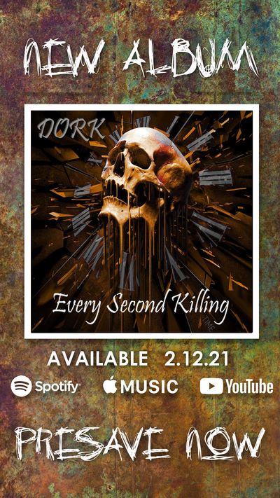 Dork Album cover Every second killing