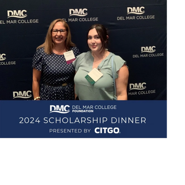 Del Mar College recipient Amber Robertson.